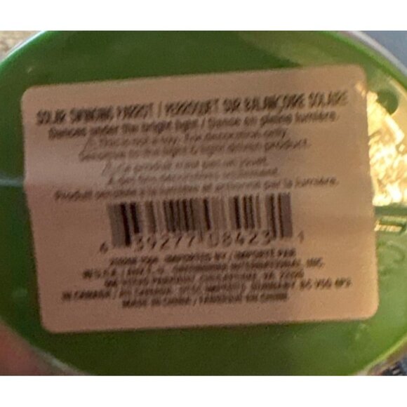 Solar Dancing Tree Swinging Red Parrot Bobblehead Sun Catcher New - Picture 3 of 3